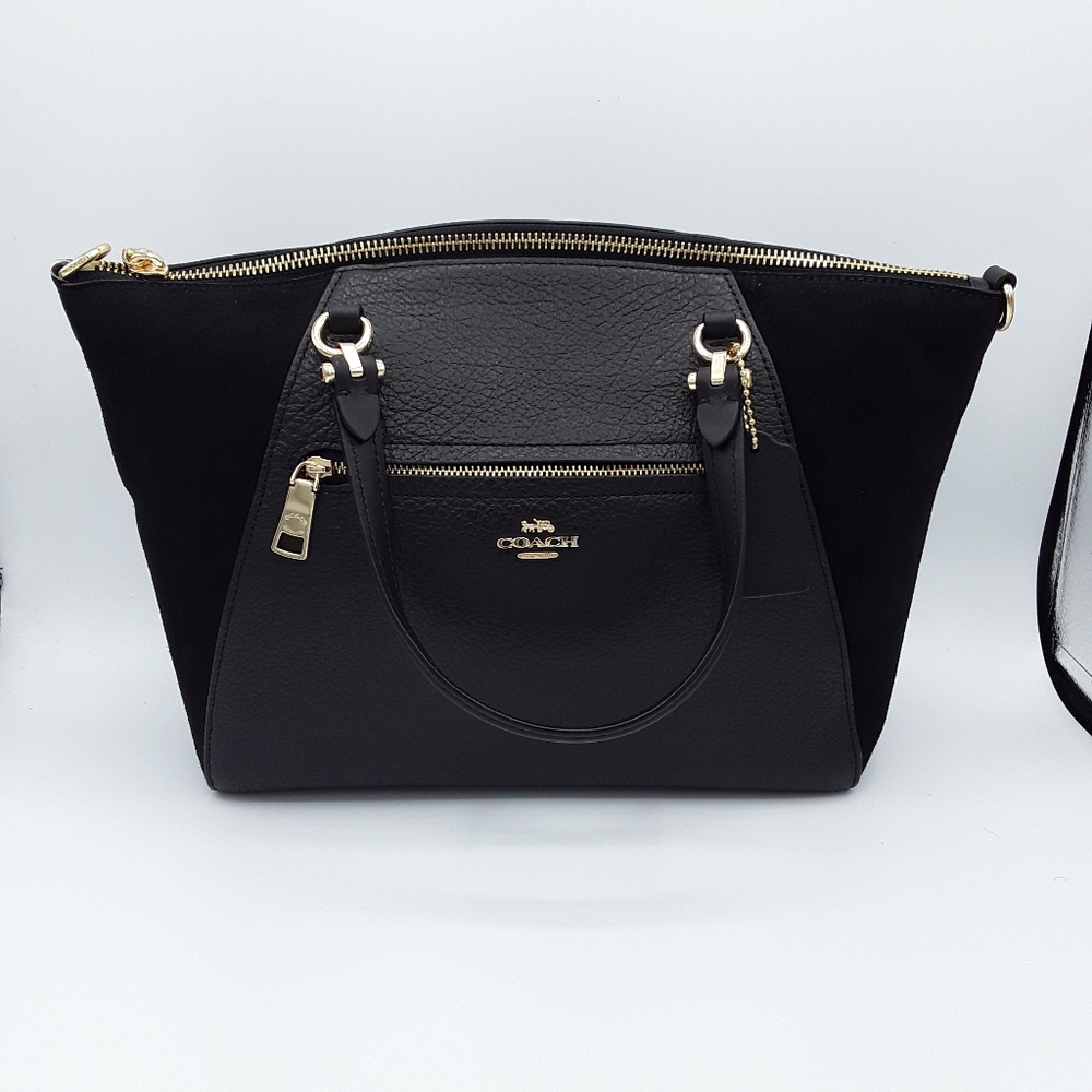 Coach Pebble Leather Prairie Shoulder Bag Crossbod